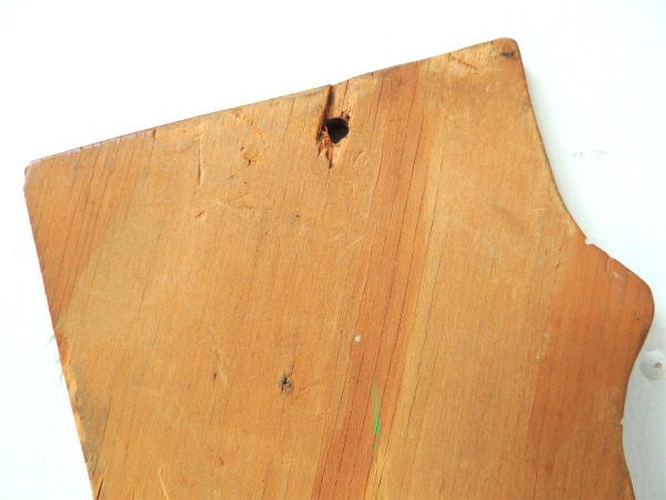 【1953・カリフォルニア・ボーイスカウト】木製・ヴィンテージ看板&直筆サイン/プレート/USA