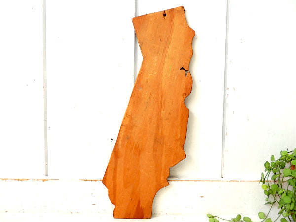 【1953・カリフォルニア・ボーイスカウト】木製・ヴィンテージ看板&直筆サイン/プレート/USA