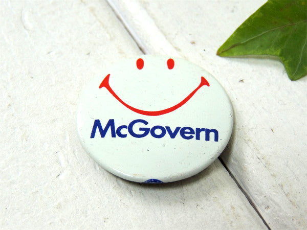 スマイル・smile・笑顔 デッドストック・1950~1960・ヴィンテージ・缶バッジ・USA