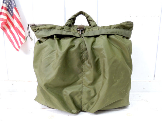 1980's・USフライヤーズ ヴィンテージ・ヘルメットバッグ・S&S GARMENT・ミリタリー