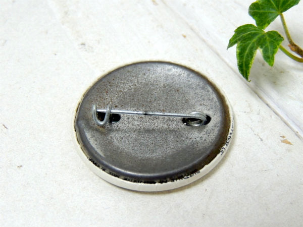 【1987's・カリフォルニアレーズン】ポーズ柄・ズンちゃん・ヴィンテージ・缶バッジ・USA