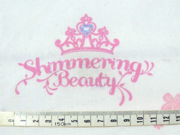 【ディズニープリンセス】シンデレラ&オーロラ姫&美女と野獣・ベル・裾レース柄・USEDフラットシーツ