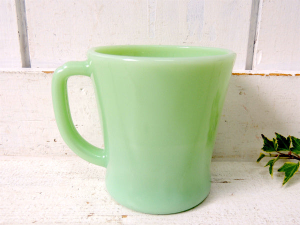 【Fire King】美品・ファイヤーキング・ジェダイ・Dハンドル・マグカップ/50's