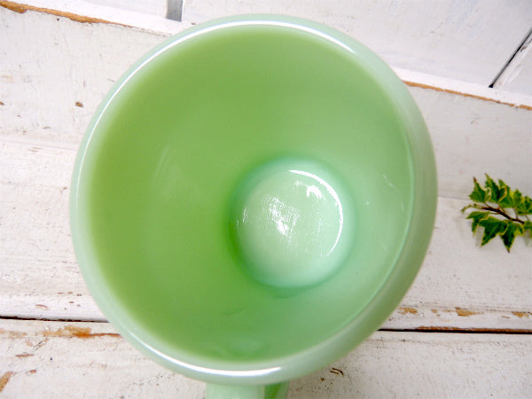 【Fire King】美品・ファイヤーキング・ジェダイ・Dハンドル・マグカップ/50's