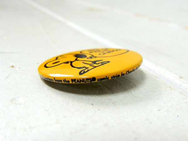 1950's・BIG MAN ON THE CAMPUS!スヌーピー・ヴィンテージ・缶バッジ・未使用