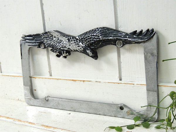 【MADE IN USA】イーグル・モチーフ・アメ車・ナンバーフレーム・オートパーツ・アクセサリー