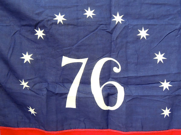 貴重【13★・76記念物・星条旗】アメリカ・USA・フラッグ・ビンテージ・デッドストック・旗