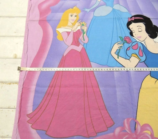 【ディズニープリンセス】シンデレラ&白雪姫&オーロラ姫&ベル・両面タイプ・ラメ入り・タペストリー