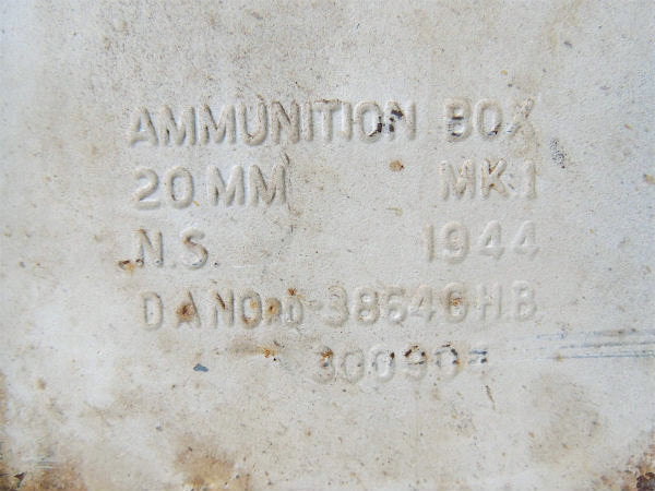 第二次世界大戦 アメリカ 海軍・ミリタリー・メタル製・40's ヴィンテージ・弾薬箱・アーモボックス