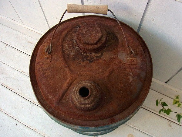 【WARDS Vitalized】5ガロン・ヴィンテージ・モーターオイル缶 USA