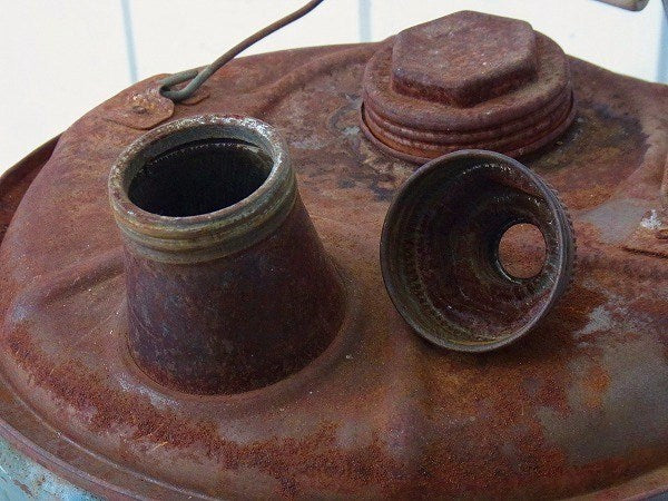 【WARDS Vitalized】5ガロン・ヴィンテージ・モーターオイル缶 USA