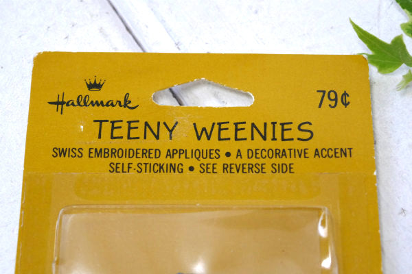 USA ホールマーク・1970s・亀・スマイル・笑顔・デッドストック・ヴィンテージ・ワッペン・刺繍