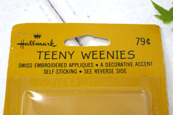 USA ホールマーク・1970 お日様・太陽・スマイル・ヴィンテージ・ワッペン・刺繍・デッドストック