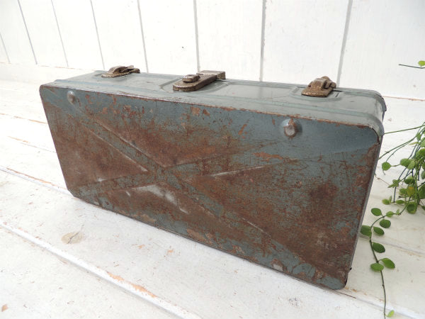 【CLIMAX】工業系・2段式・ヴィンテージ・ツールボックス・ツールケース・工具箱・タックルケース