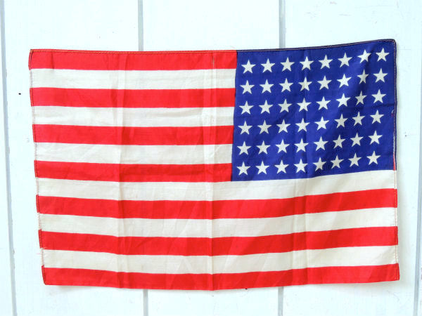 48★ 1912年〜1959年・希少価値・アンティーク・星条旗・アメリカンフラッグ・旗・USA