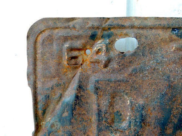 【1964 TEXAS ★】 TRAILER・トレーラー・ヴィンテージ・ナンバープレート