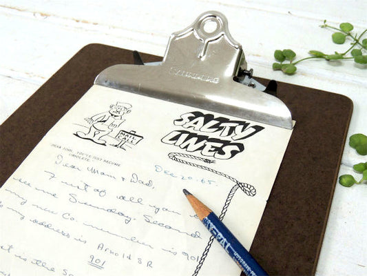 【SAUNDERS】 USA・クリップボード・バインダー・ステーショナリー・文房具