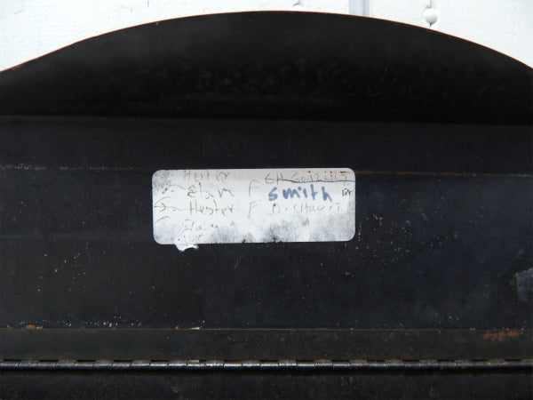 USA!ユリの紋章モチーフ&新聞受け付き・横型・ヴィンテージ・メールボックス/郵便受け/ポスト