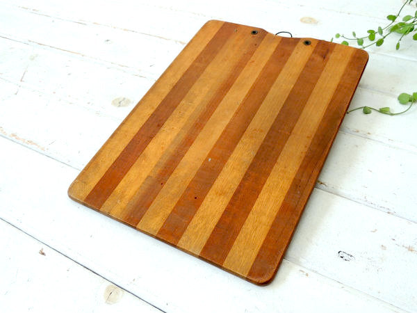 【1930~1940s】木製×アイアン製・アンティーク・バインダー・ファイルホルダー・USA