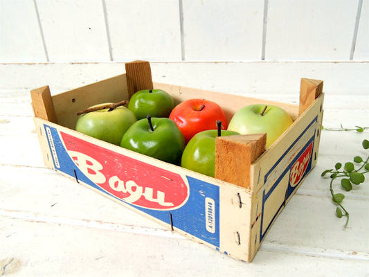 【Bagu】スペイン・バレンシアオレンジのヴィンテージ・木箱/ウッドボックス/フルーツ箱