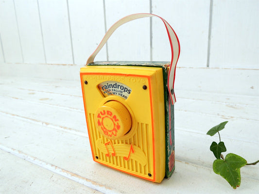フィッシャープライス MUSIC BOX・1972’s・ヴィンテージ・ポケットラジオ型・オルゴール