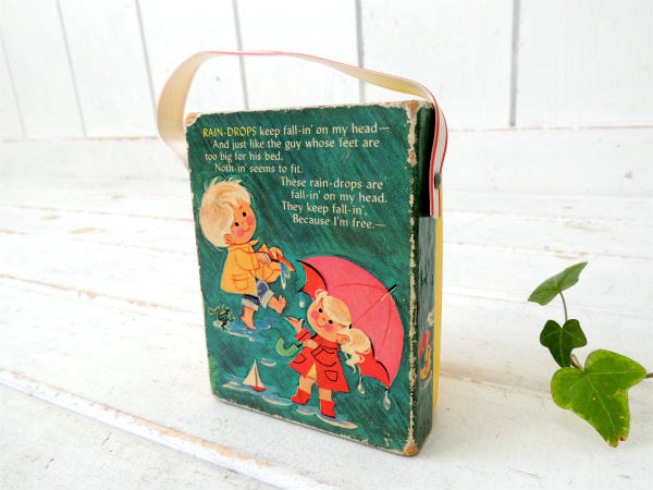 フィッシャープライス MUSIC BOX・1972’s・ヴィンテージ・ポケットラジオ型・オルゴール