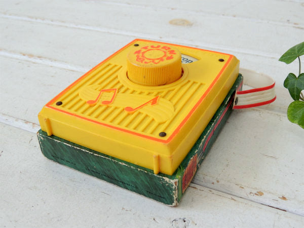 フィッシャープライス MUSIC BOX・1972’s・ヴィンテージ・ポケットラジオ型・オルゴール