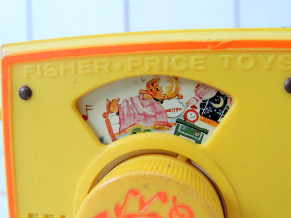 フィッシャープライス MUSIC BOX・1972’s・ヴィンテージ・ポケットラジオ型・オルゴール