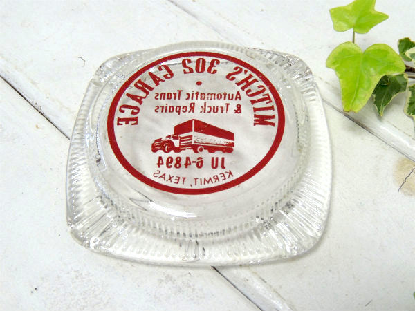 【MITCH'S 302 GARAGE】トラック修理・アドバタイジング・ビンテージ・灰皿・モーター系