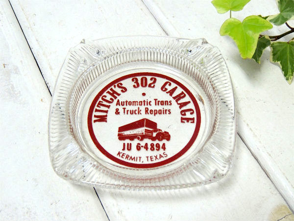 【MITCH'S 302 GARAGE】トラック修理・アドバタイジング・ビンテージ・灰皿・モーター系