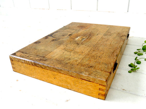 【NewBritainTools】工具箱・仕切り付き・木製・アンティーク・ウッドボックス