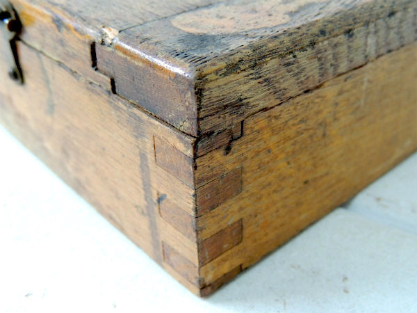 【NewBritainTools】工具箱・仕切り付き・木製・アンティーク・ウッドボックス