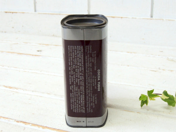 HERSHEY'S ハーシーズ・ヴィンテージ・ココア缶・ティン缶・ブリキ缶 USA・レシピ