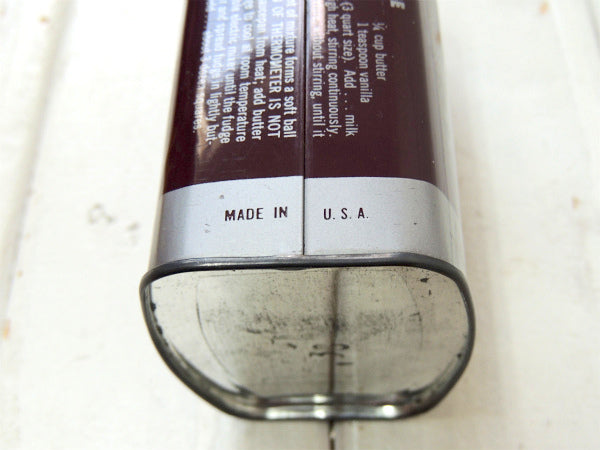 HERSHEY'S ハーシーズ・ヴィンテージ・ココア缶・ティン缶・ブリキ缶 USA・レシピ