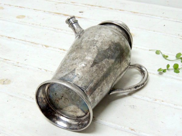 【ACADEMY SILVERPLATE】シルバー製・アンティーク・シェーカー/カクテル/銀食器