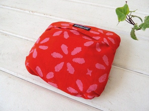 【Patagonia】パタゴニア・CARRY YA'LL・赤色・ショルダーバッグ&ステッカー1枚