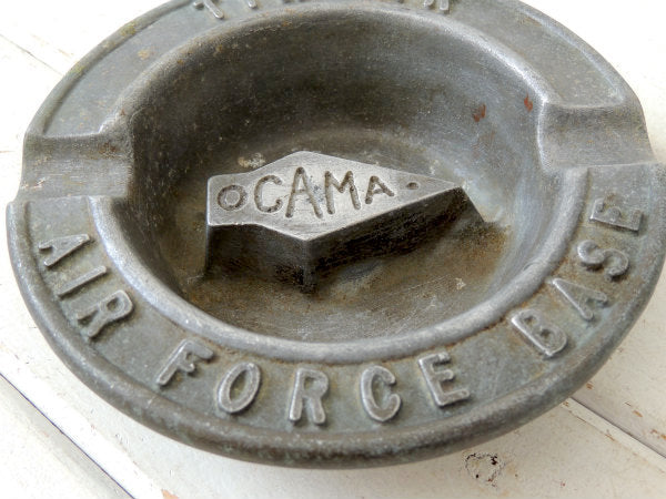 【TINKER AIR FORCE BASE】US空軍基地・ミリタリー・ヴィンテージ・灰皿・米軍