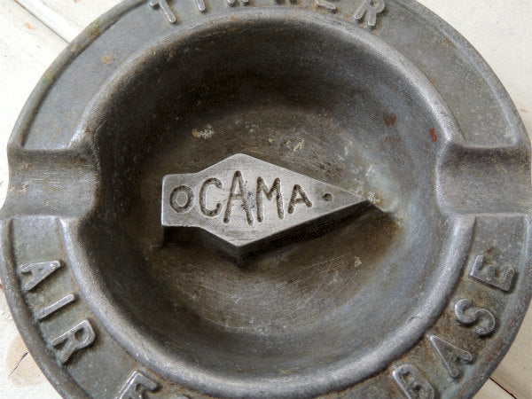 【TINKER AIR FORCE BASE】US空軍基地・ミリタリー・ヴィンテージ・灰皿・米軍