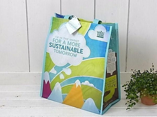 【WHOLE FOODS MARKET】ホールフーズ・エコバッグ　USA