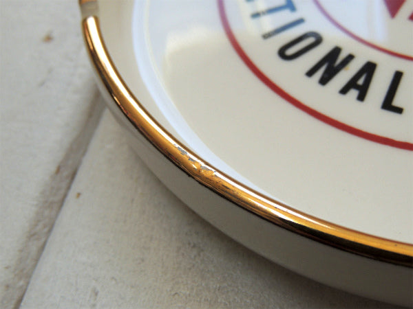 SFNB サンフランシスコ・ナショナルバンク 陶器製・アドバタイジング・ヴィンテージ・灰皿・USA