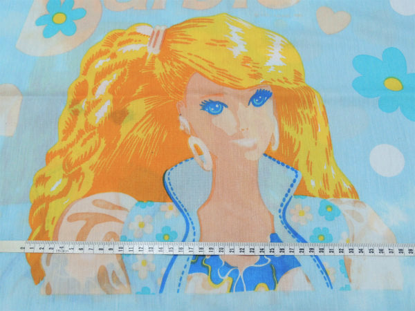 Barbie バービー 人形 フラワー 花柄&水玉柄 USED ピロケース　枕カバー USA