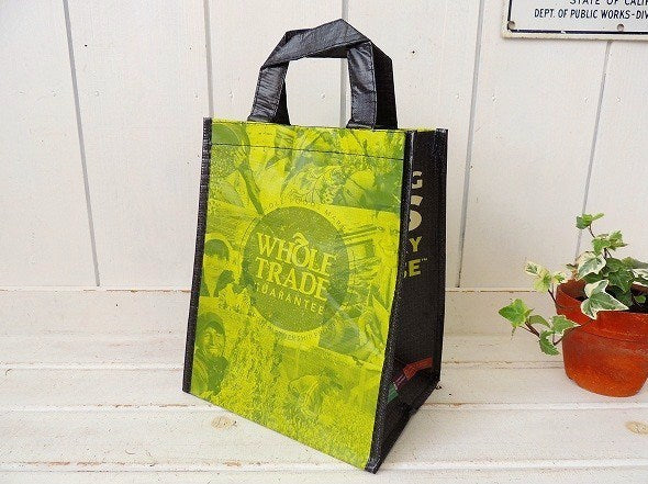【WHOLE FOODS MARKET】ホールフーズ・“WHOLE TRADE”エコバッグ(小)