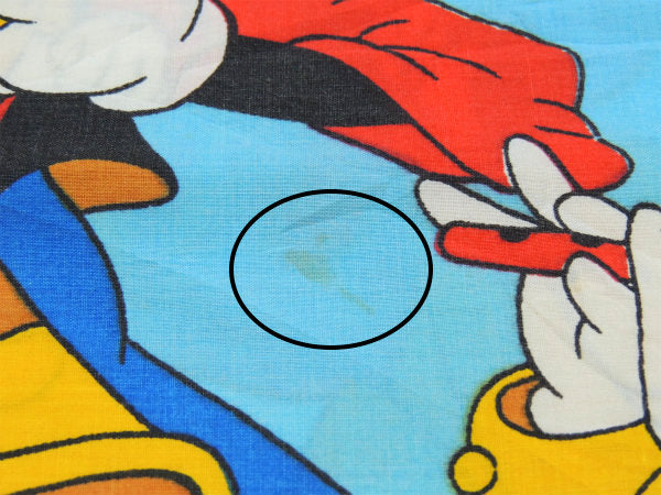 【ミッキー&フレンズ】アメリカ独立記念&自由の鐘・ヴィンテージ・ピロケース・枕カバー