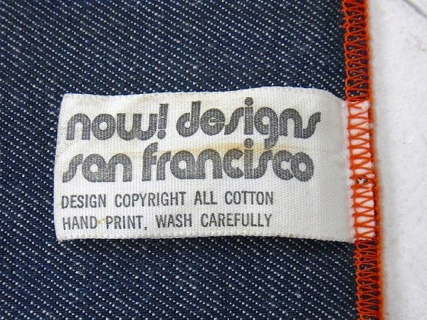 【LEVI'S】now! designs・リーバイス・デニム製・ヴィンテージ・特大パッチ USA