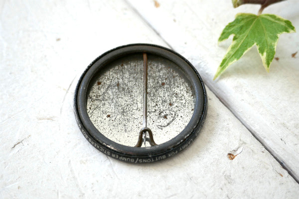 PEACE・ラブ&ピース アメリカ星条旗 ヴィンテージ・缶バッジ US アクセサリー