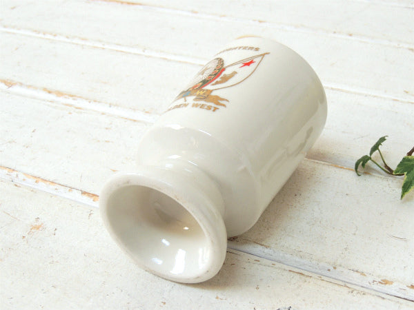 NDGW アメリカ 星条旗&カリフォルニア 州旗・陶器製・フッテッド・ヴィンテージ・マグカップ・食器