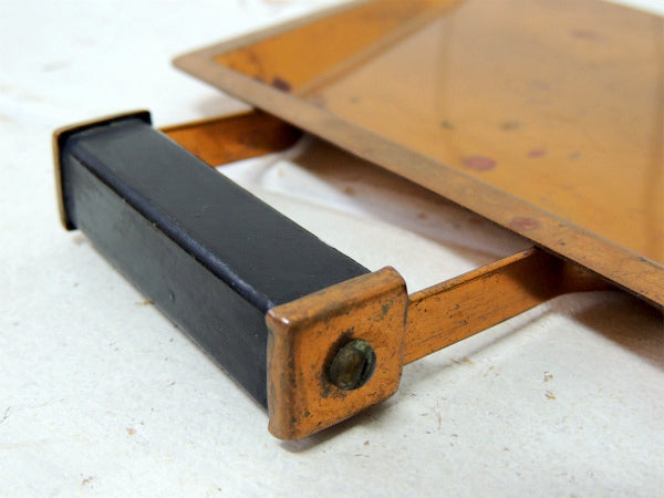 【EMPRESS WARE NY】銅製・アンティーク卓上ちりとり/ダストパン USA