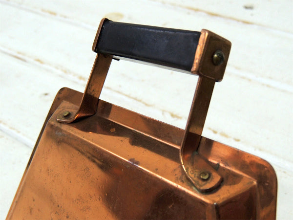 【EMPRESS WARE NY】銅製・アンティーク卓上ちりとり/ダストパン USA