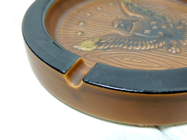 【US ARMY・ミリタリー】イーグル・陶器製・灰皿・アシュトレイ・アンティーク&ビンテージ