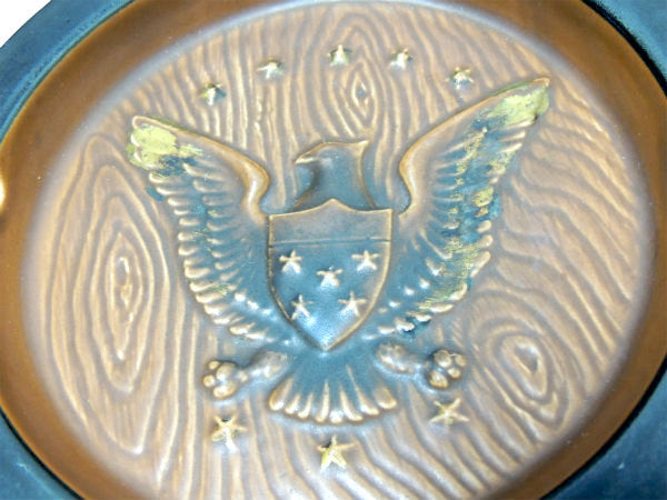 【US ARMY・ミリタリー】イーグル・陶器製・灰皿・アシュトレイ・アンティーク&ビンテージ